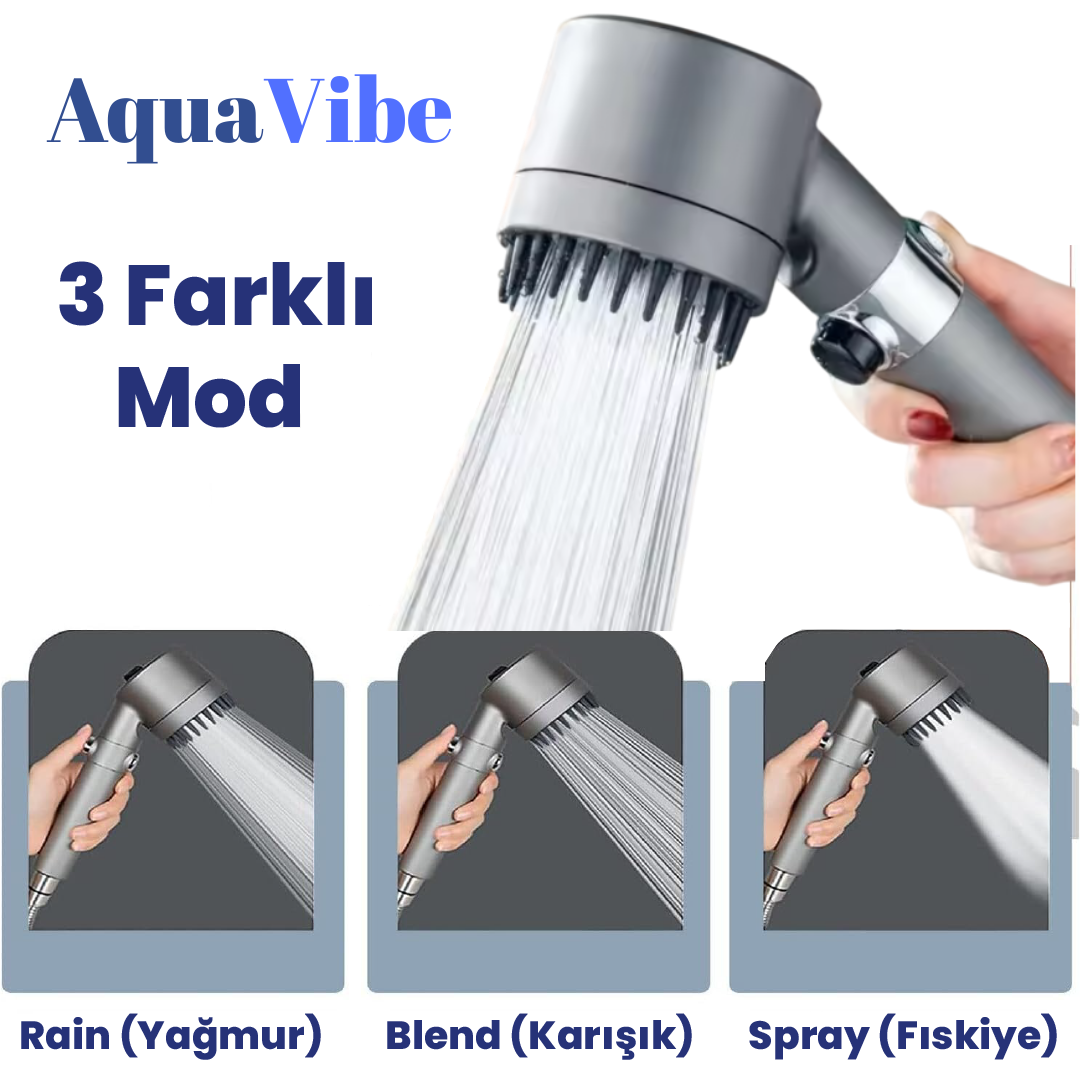 AquaVibe™ Filtreli Duş Başlığı