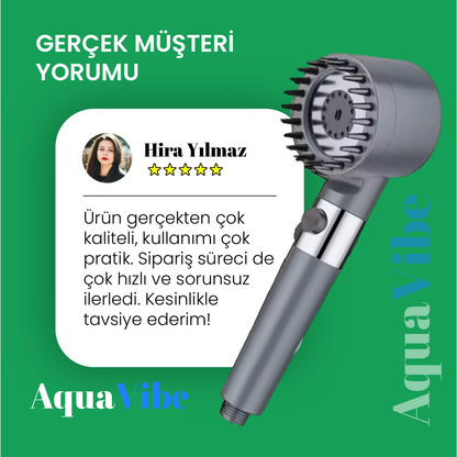 AquaVibe™ Filtreli Duş Başlığı